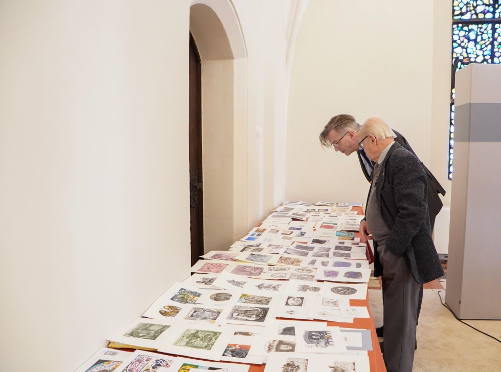 Obrady jury 60. Międzynarodowego Biennale Ekslibrisu Współczesnego w Malborku 1963-2023.
