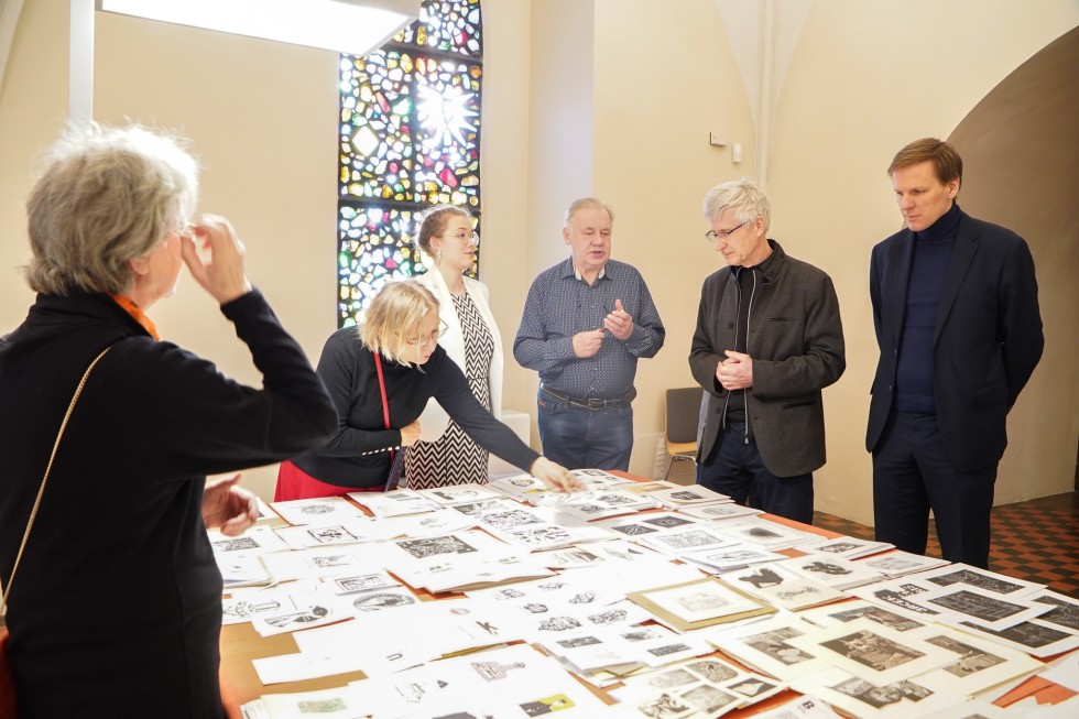 Obrady jury 60. Międzynarodowego Biennale Ekslibrisu Współczesnego w Malborku 1963-2023.
