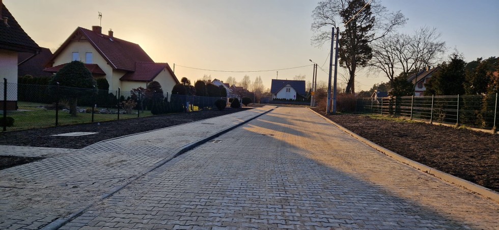 Sztutowo. Kolejne gminne drogi zostały przebudowane.