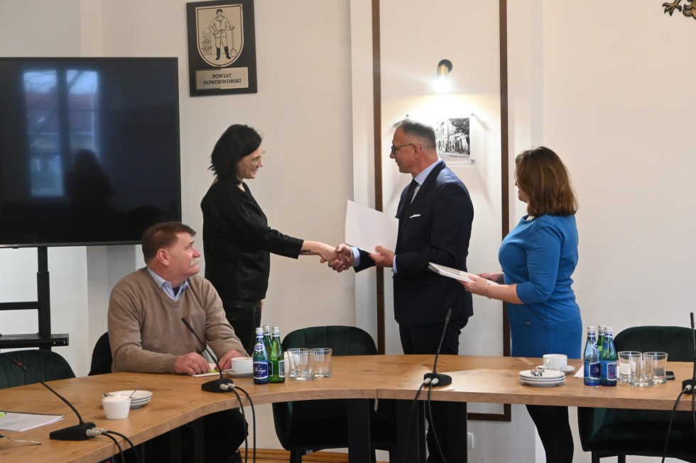 Nowy Dwór Gdański. Posiedzenie Powiatowej Rady Rynku Pracy.