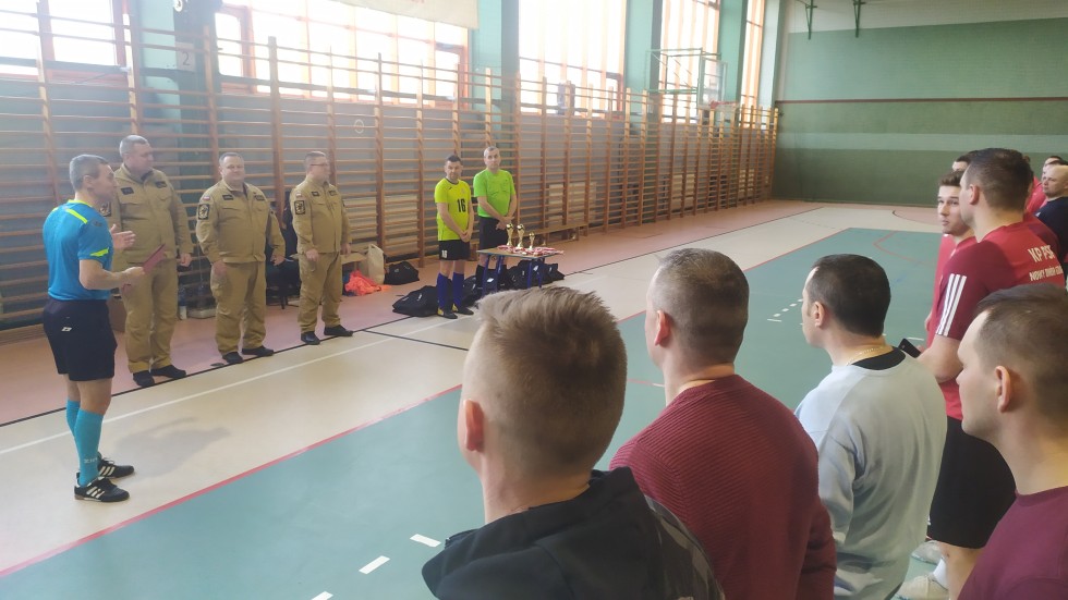 Strażacy z Nowego Dworu Gdańskiego najlepsi w halowej piłce nożnej PSP w województwie pomorskim.