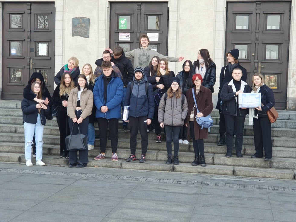 Malbork. Uczniowie I LO z wizytą edukacyjną na Uniwersytecie Morskim w Gdyni.