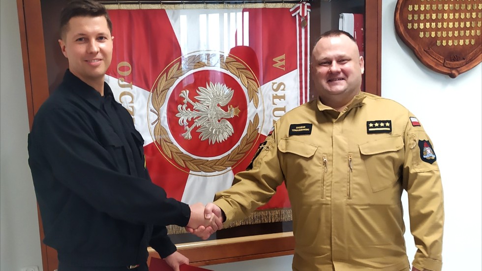Malbork. Awanse na wyższe stanowiska służbowe w KP PSP.