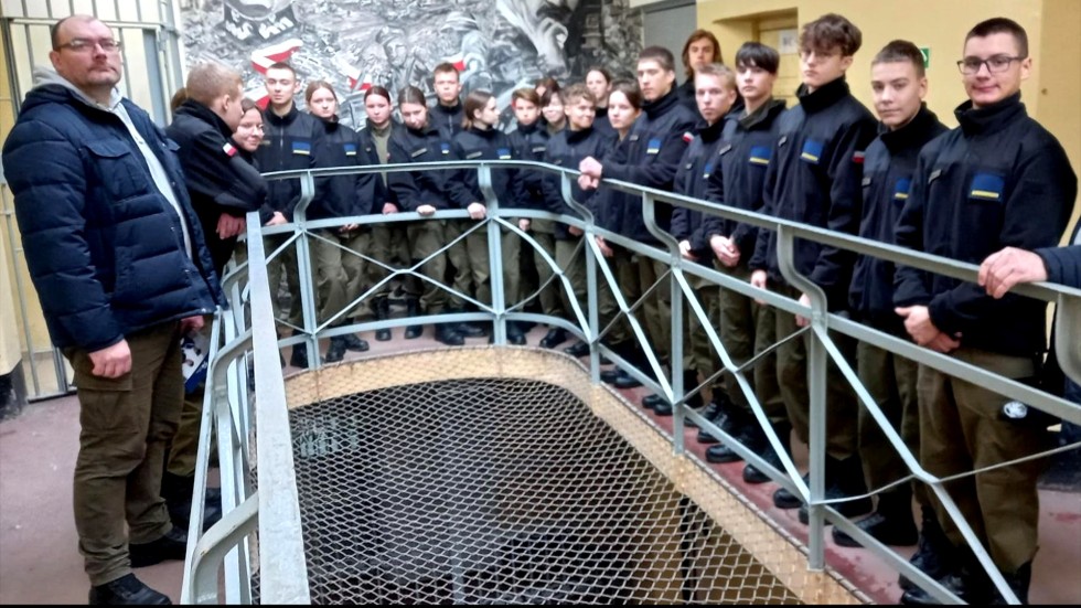 Malbork. Uczniowie z Zespołu Szkół Technicznych z wizytą w sztumskim Zakładzie Karnym.