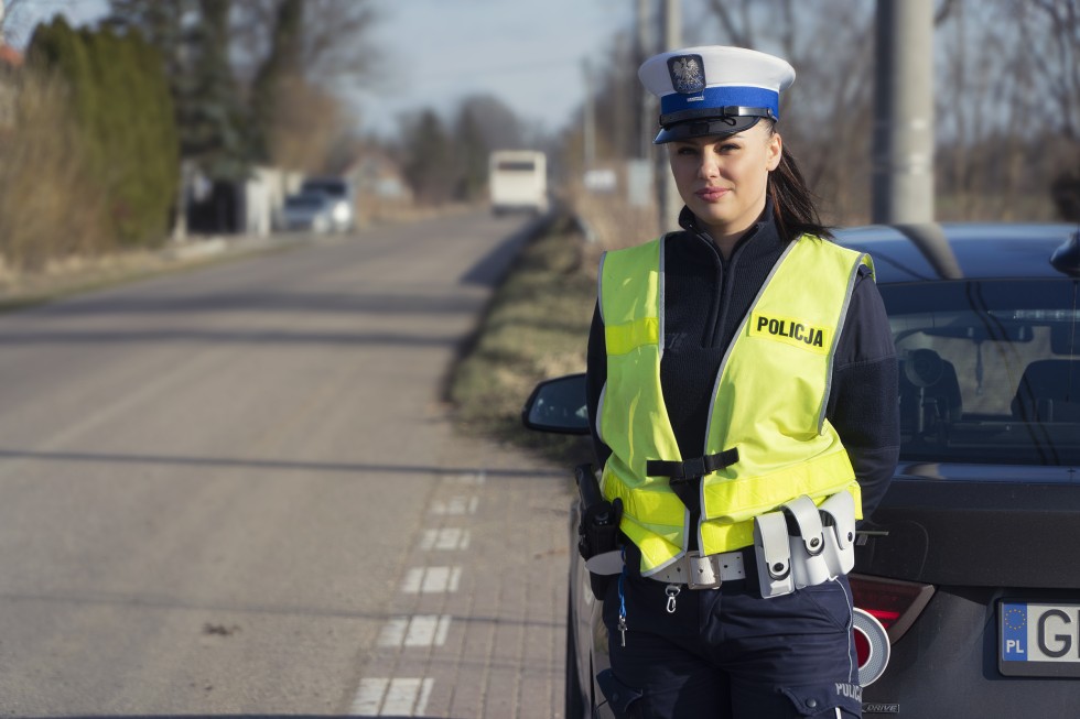 Kobiety w służbie nowodworskiej policji.