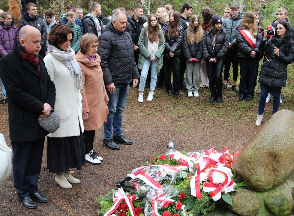 83. Rocznica Rozstrzelania Polaków z Wolnego Miasta Gdańsk w 1940 r. w obozie Stutthof.