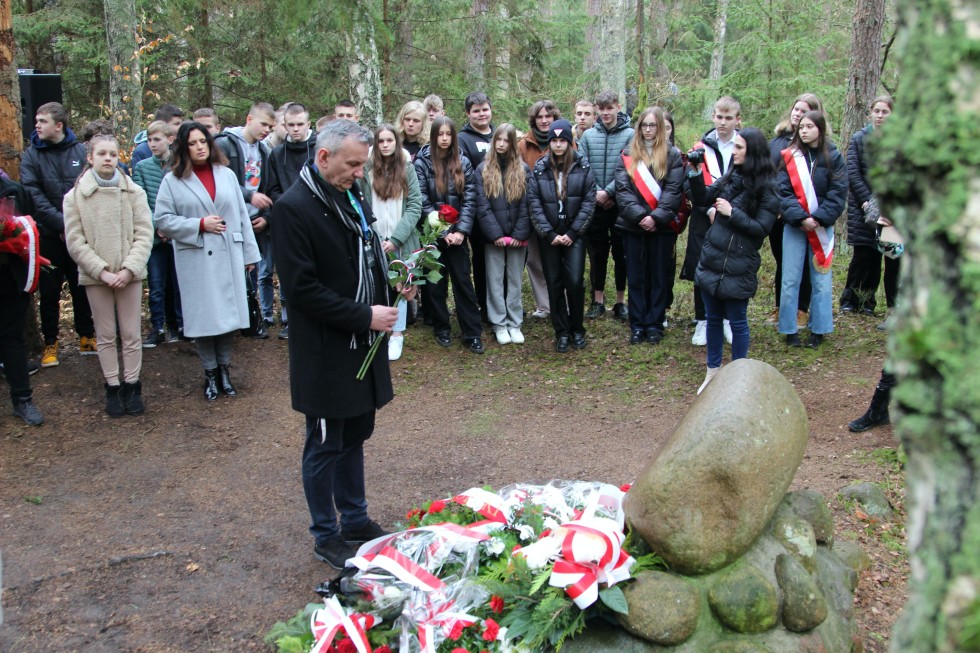 83. Rocznica Rozstrzelania Polaków z Wolnego Miasta Gdańsk w 1940 r. w obozie Stutthof.