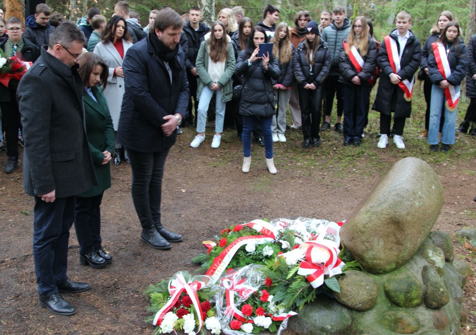 83. Rocznica Rozstrzelania Polaków z Wolnego Miasta Gdańsk w 1940 r. w obozie Stutthof.