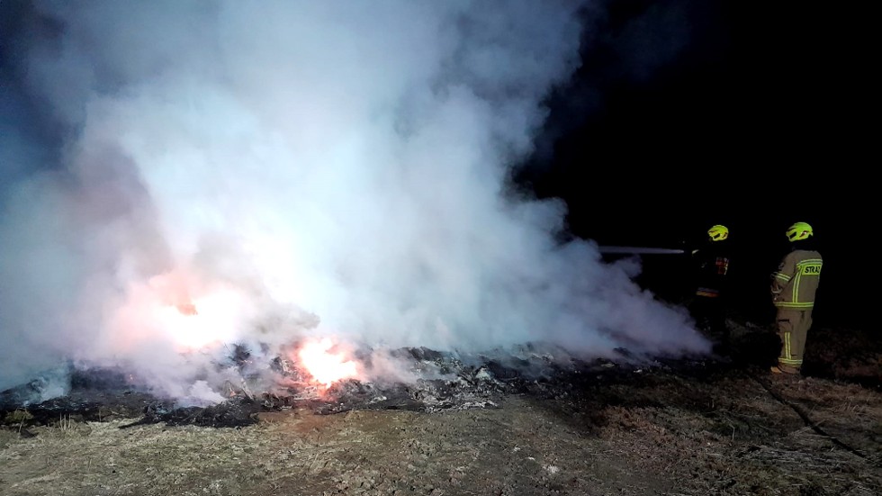 11 pożarów na terenie powiatu – tygodniowy raport malborskich służb mundurowych.