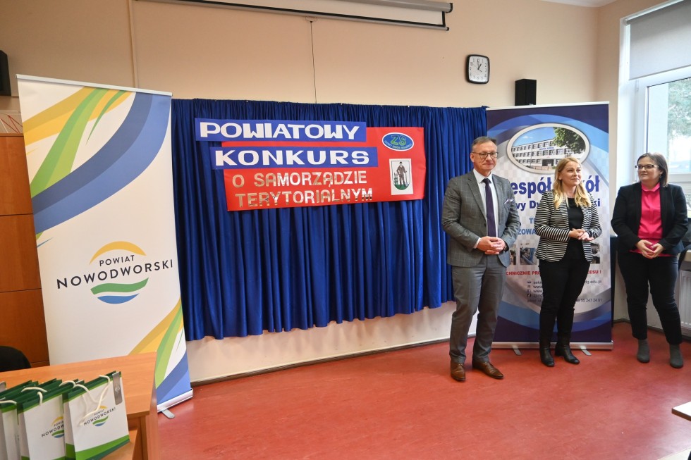 Nowy Dwór Gdański. Konkurs Wiedzy o Samorządzie Terytorialnym – znamy laureatów powiatowego etapu.