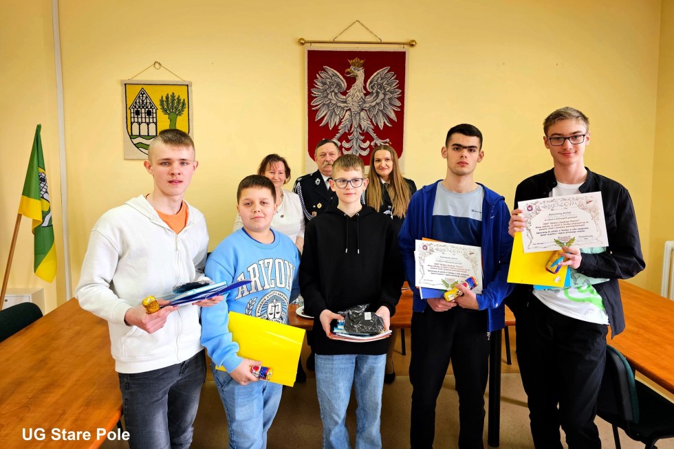 Stare Pole. Znamy laureatów gminnych eliminacji turnieju pożarniczego dla dzieci i młodzieży.