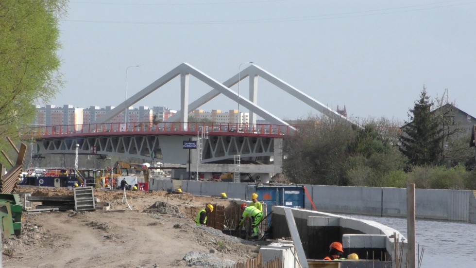 Nowakowo. Zobacz obrót nowego mostu. Etap II Przekopu Mierzei Wiślanej  - 21.04.2023