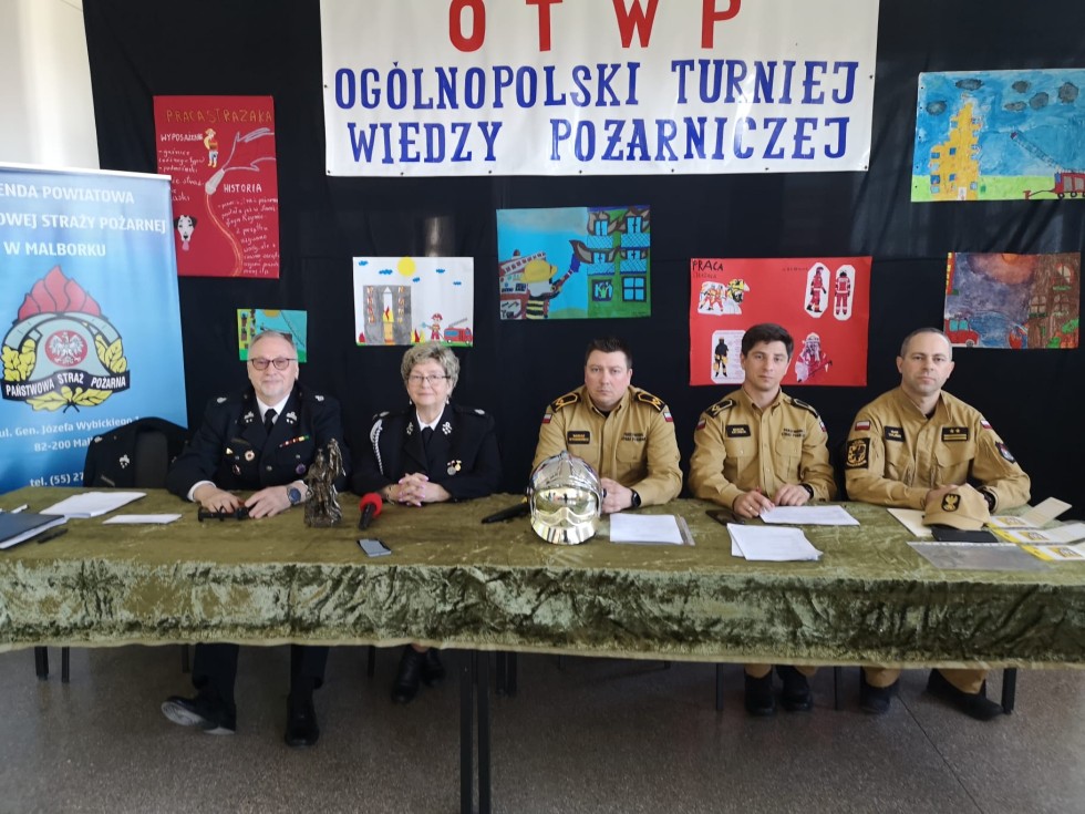 Malbork. Powiatowy Turniej Wiedzy Pożarniczej rozstrzygnięty.