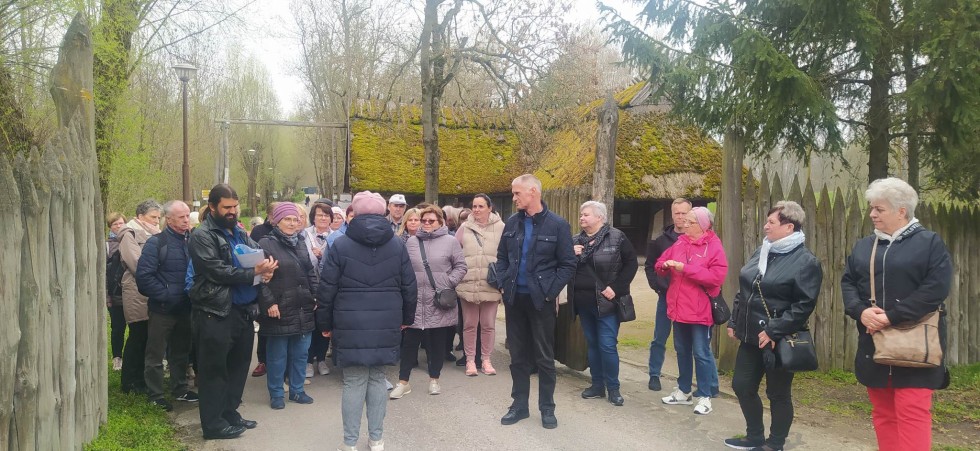 Gmina Miłoradz. Mieszkańcy z wizytą na Szlaku Piastowskim.