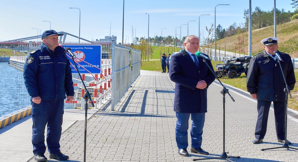Morskie przejście graniczne Nowy Świat na Mierzei Wiślanej otwarte. Zobacz foto relację 01.05.2023
