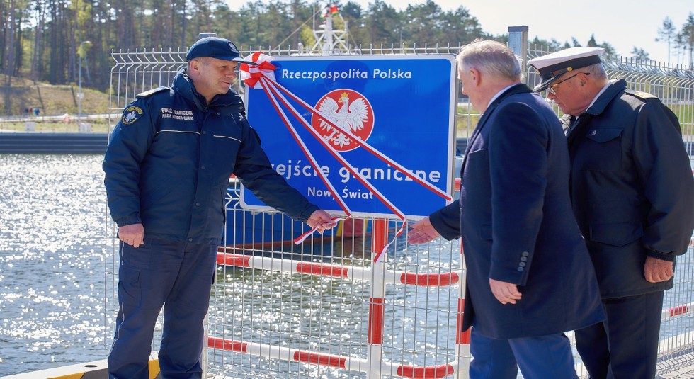 Morskie przejście graniczne Nowy Świat na Mierzei Wiślanej otwarte. Zobacz foto relację 01.05.2023
