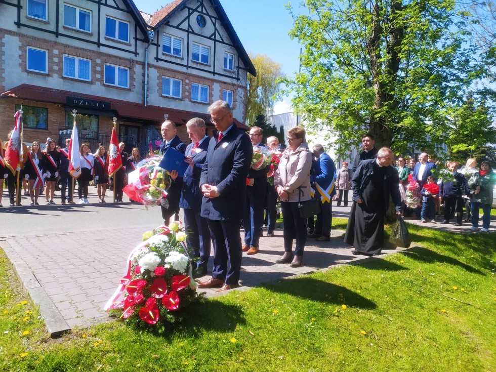 Nowy Dwór Gdański. Narodowe Święto Konstytucji 3 Maja.