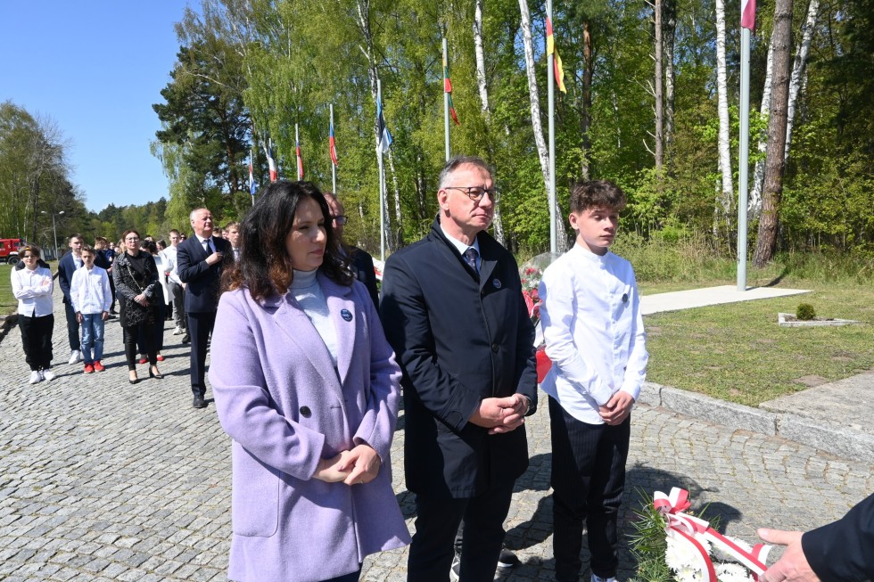 Powiat nowodworski. 78. rocznica oswobodzenia niemieckiego obozu KL Stutthof.