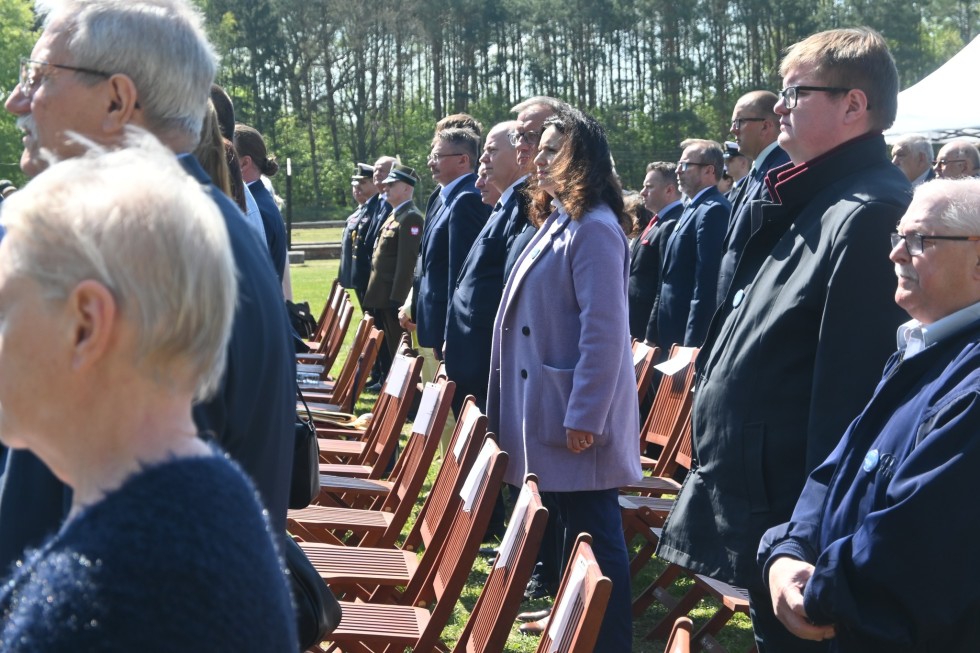 Powiat nowodworski. 78. rocznica oswobodzenia niemieckiego obozu KL Stutthof.