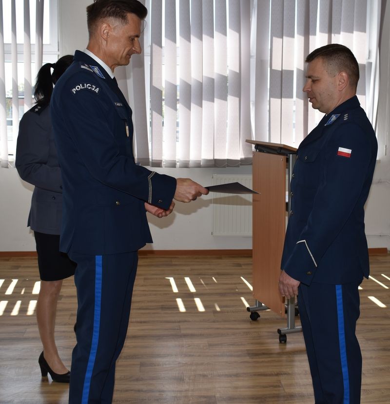 Powołanie I Zastępcy Komendanta Powiatowego Policji w Malborku oraz Komendanta Komisariatu w Nowym Stawie.