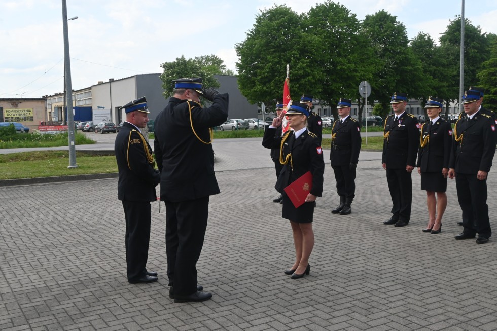 Nowy Dwór Gdański. Obchody Dnia Strażaka – wręczono nominacje, nagrody i wyróżnienia.