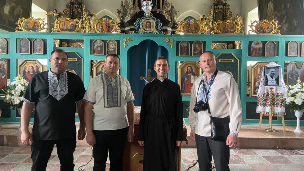 Gmina Sztutowo ma partnerską gminę z Ukrainy.