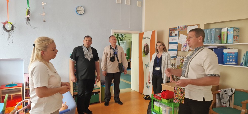 Gmina Sztutowo ma partnerską gminę z Ukrainy.