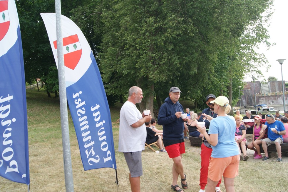 Powiat sztumski. Zlot motorowodny Delta Wisła Tour zawitał do Białej Góry.