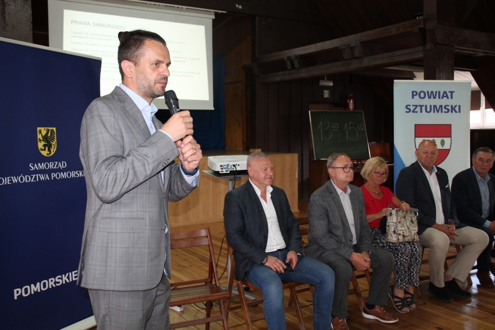 Powiat sztumski. Młodzież to nasza przyszłość - spotkanie z samorządowcami.