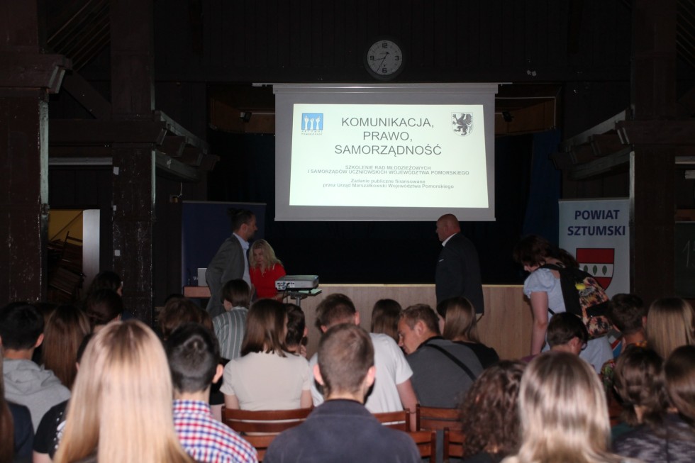 Powiat sztumski. Młodzież to nasza przyszłość - spotkanie z samorządowcami.