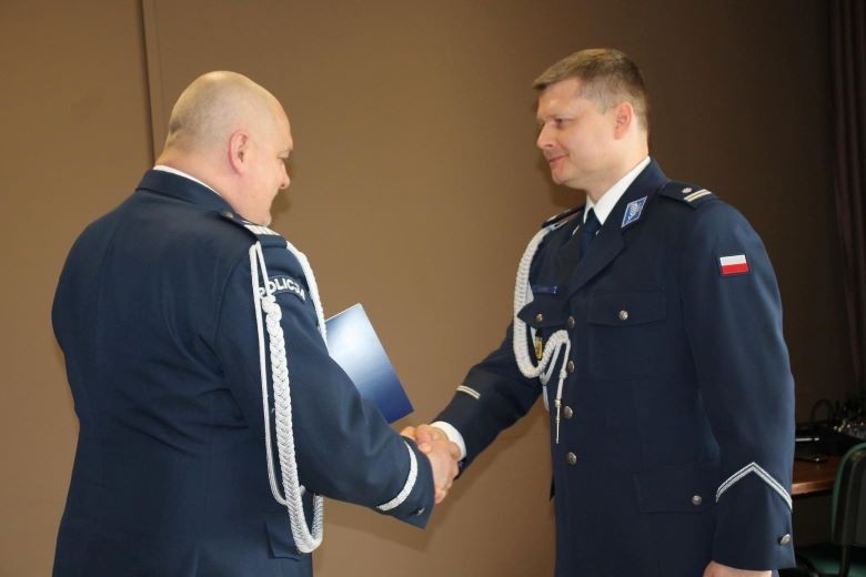 Sztum. Uroczysta zbiórka z okazji powołania Komendanta i jego Zastępcy.