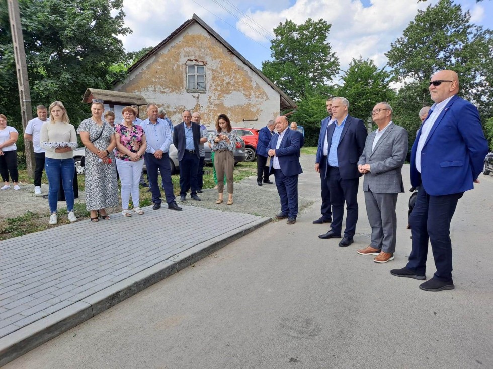 Powiat sztumski. Oficjalne otwarcie drogi Pronie – Tabory.