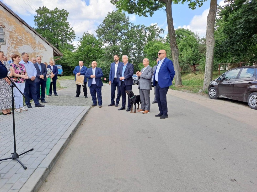 Powiat sztumski. Oficjalne otwarcie drogi Pronie – Tabory.