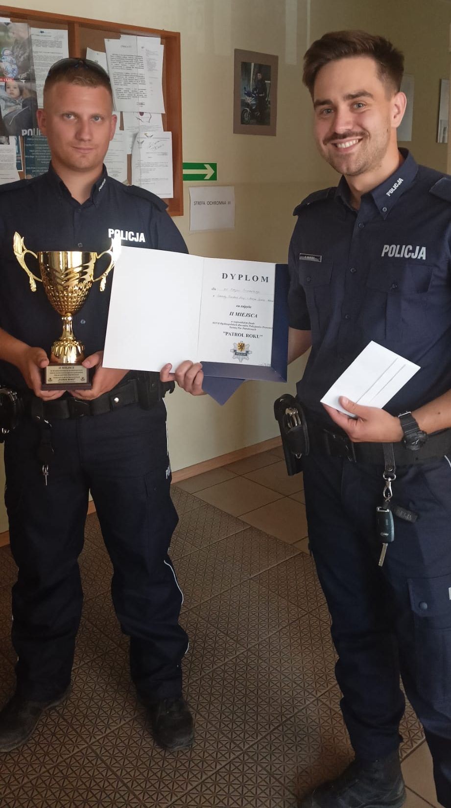 Nowy Dwór Gdański. Sukces funkcjonariuszy na Ogólnopolskich Zawodach Policjantów Prewencji.
