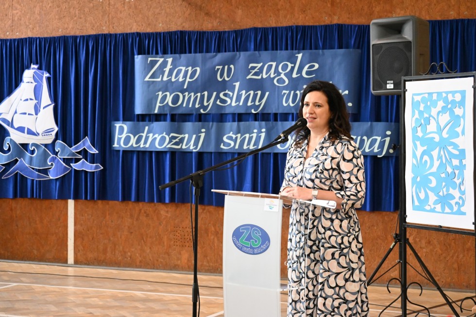 Zakończenie roku szkolnego i stypendia Starosty Nowodworskiego.