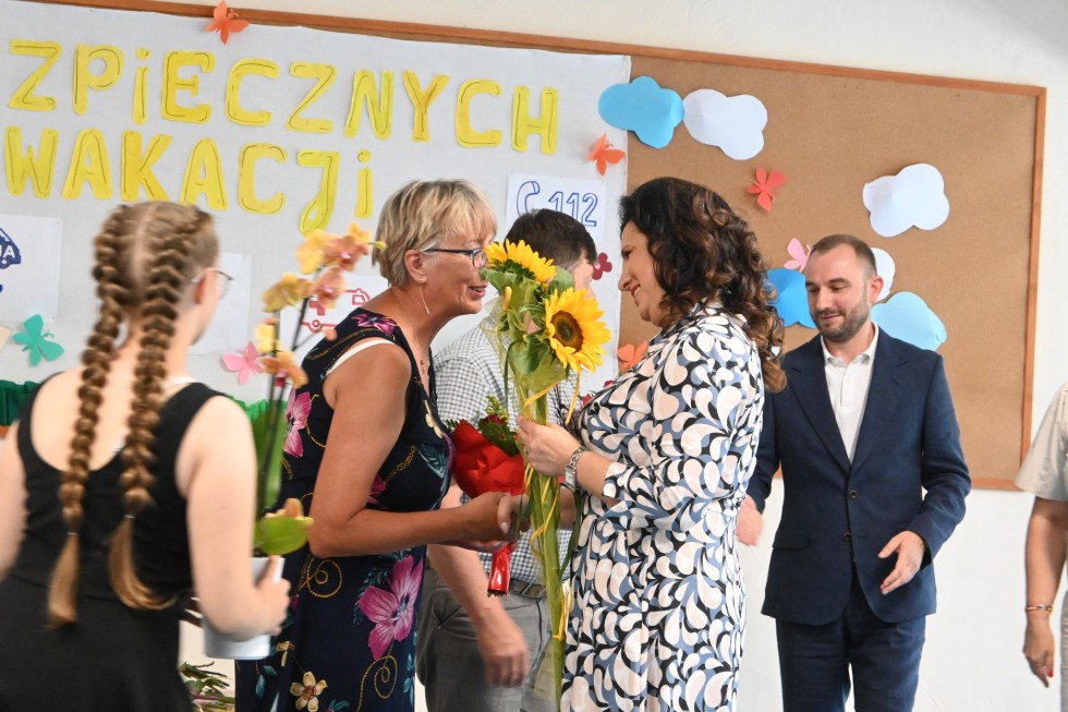Zakończenie roku szkolnego i stypendia Starosty Nowodworskiego.