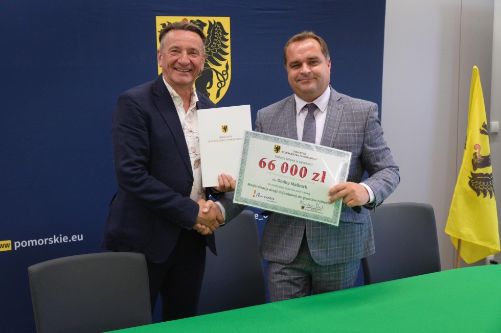 Wyremontowane zostaną drogi dla rolników - ponad 8,6 mln zł dla 68 pomorskich gmin.