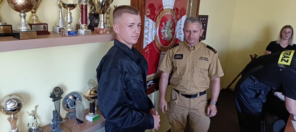 Nowy Dwór Gdański. Uroczyste podsumowanie szkolenia dla ratowników OSP.