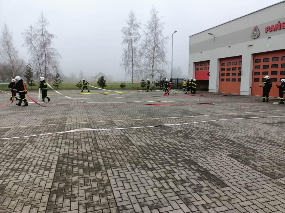 Nowy Dwór Gdański. Uroczyste podsumowanie szkolenia dla ratowników OSP.