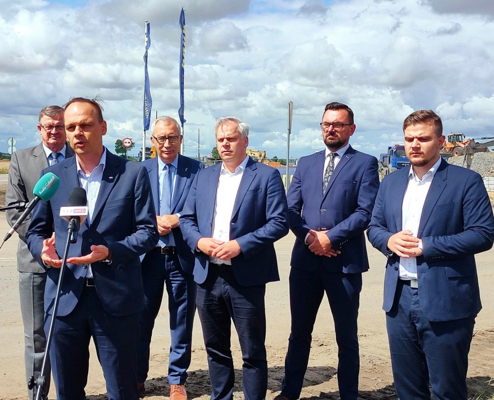 Gmina Miłoradz. Konferencja prasowa i spotkanie samorządowców z Żuław, Kociewia i Powiśla.
