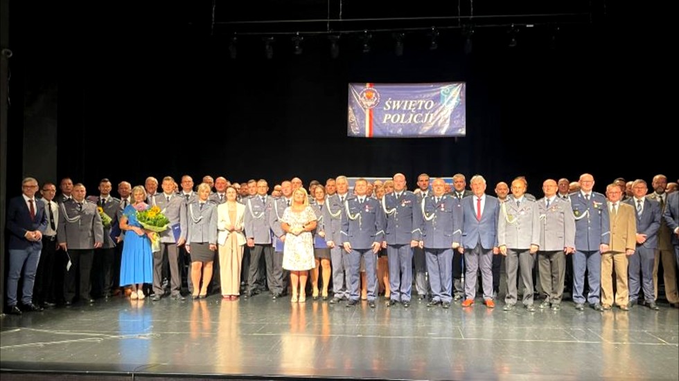 Wspólne obchody Święta Policji funkcjonariuszy ze Sztumu i Kwidzyna.
