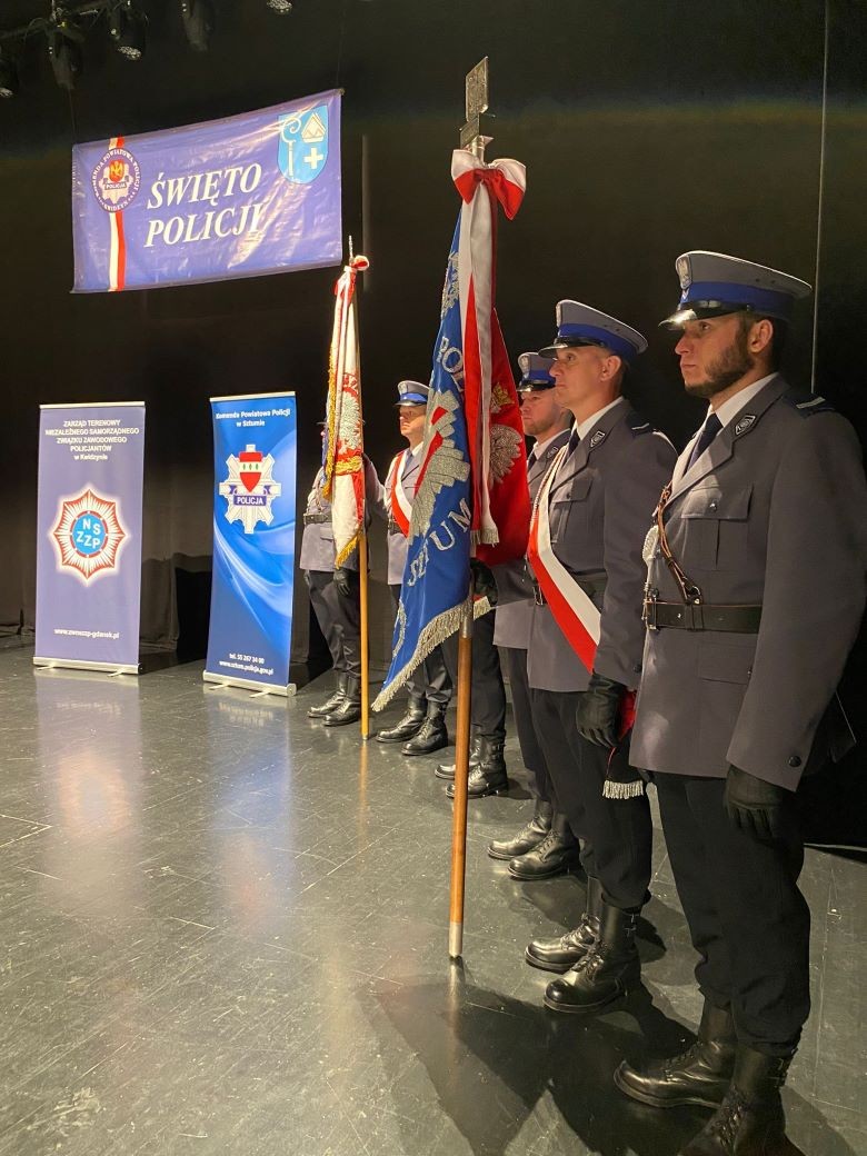Wspólne obchody Święta Policji funkcjonariuszy ze Sztumu i Kwidzyna.