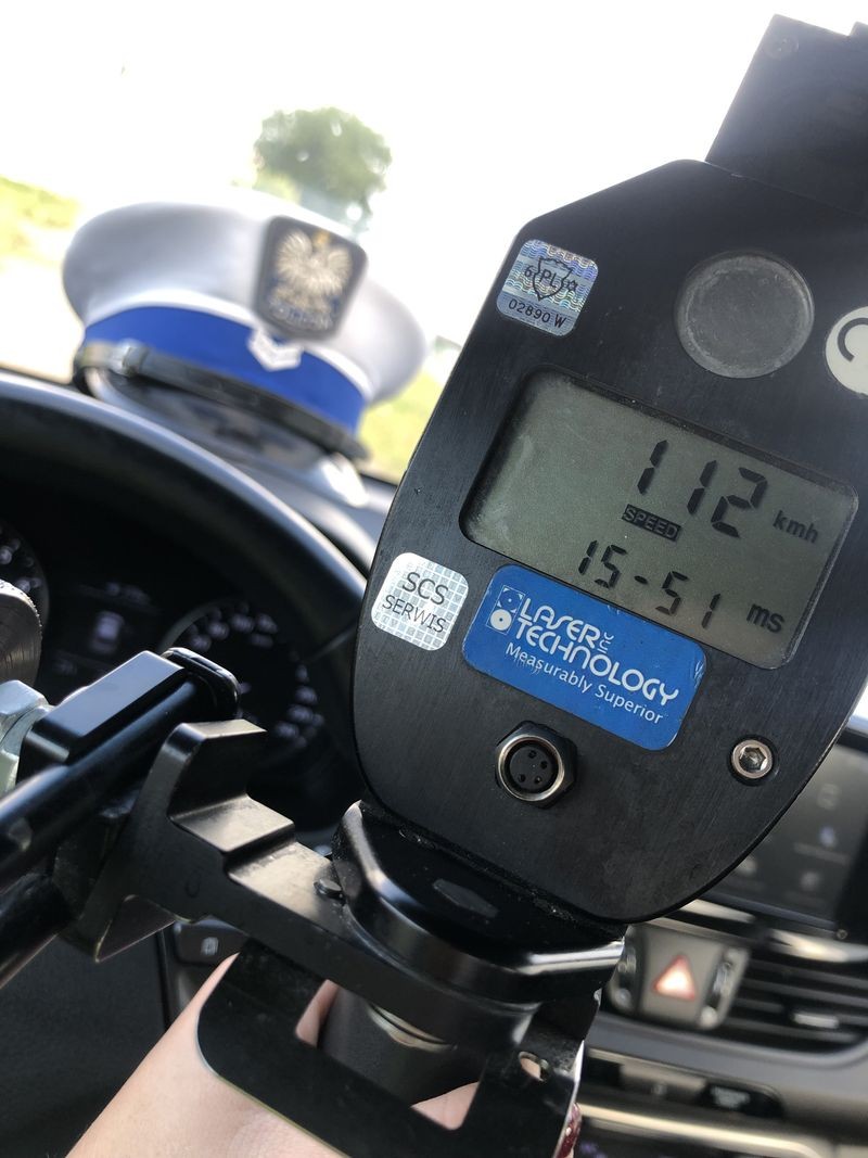Malbork. Jechał ponad 100 km/h w terenie zabudowanym.