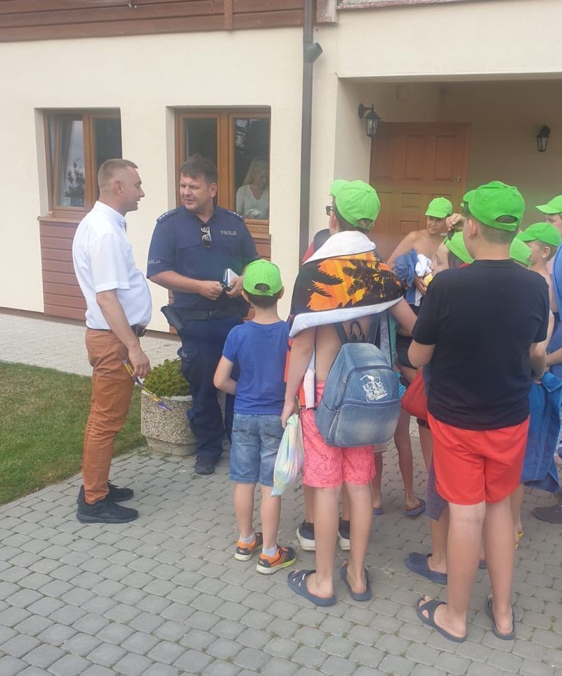 Malbork. Dzielnicowi kontrolują miejsca letniego wypoczynku.