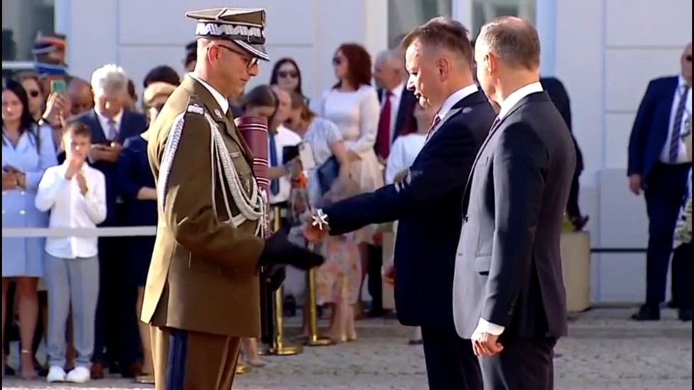 Pochodzący z Malborka płk Krzysztof Knut otrzymał z rąk Prezydenta RP nominację generalską.