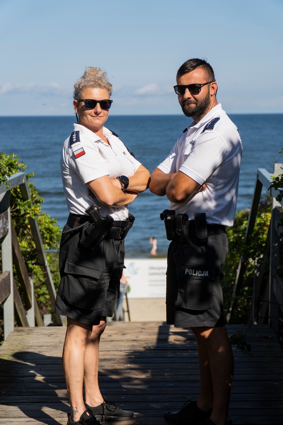 Powiat nowodworski. Policjanci z Krynicy Morskiej po raz kolejny wystąpili w znanym serialu dokumentalnym.