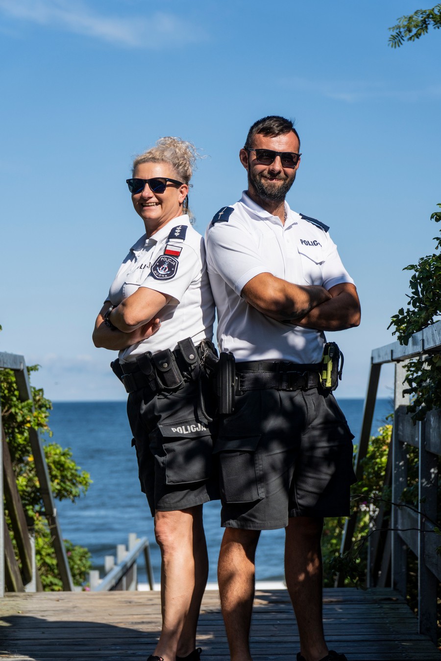 Powiat nowodworski. Policjanci z Krynicy Morskiej po raz kolejny wystąpili w znanym serialu dokumentalnym.