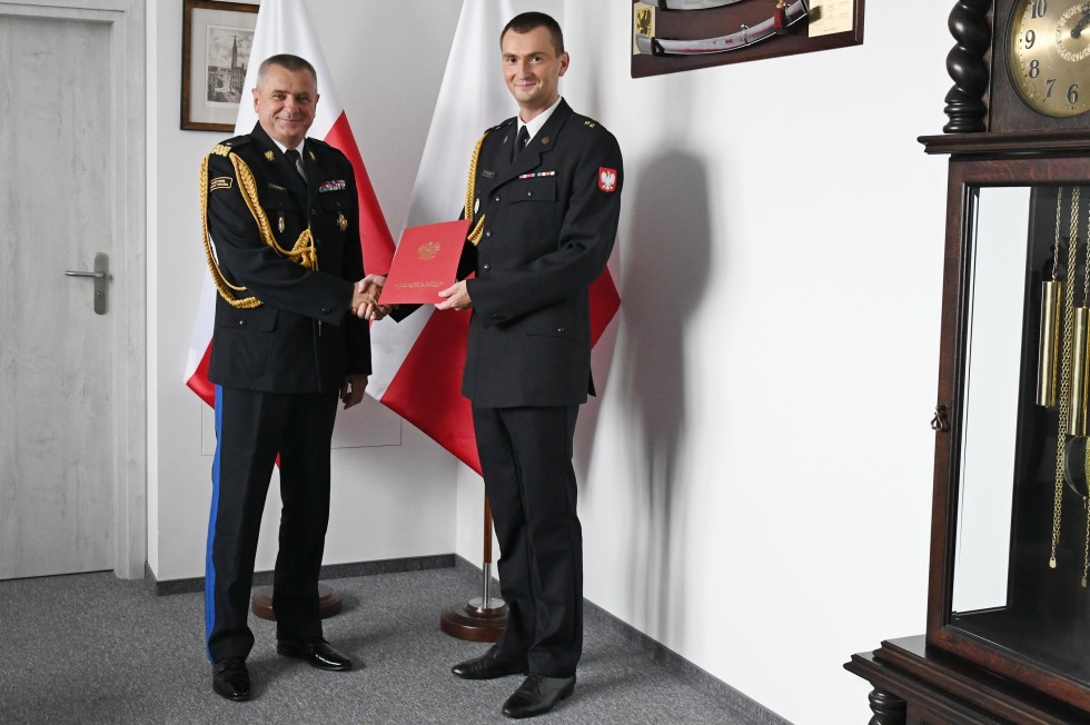 Nowy Dwór Gdański. Powołanie Zastępcy Komendanta Powiatowego PSP.