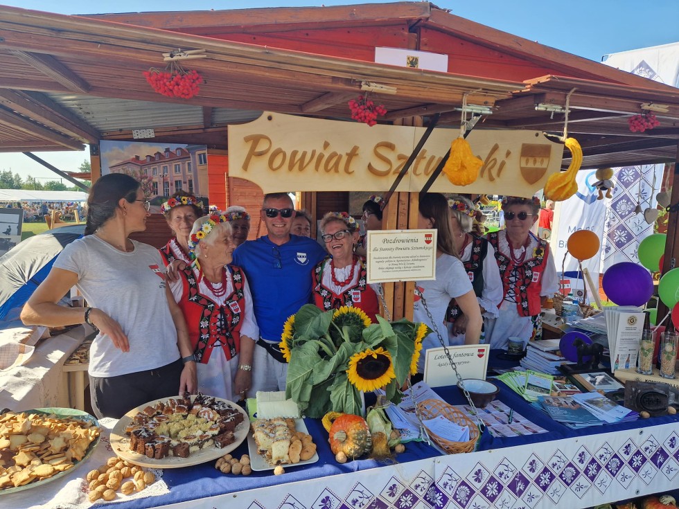 Powiat Sztumski na Pomorskim Święcie Plonów w Szemudzie. Zdjęcia