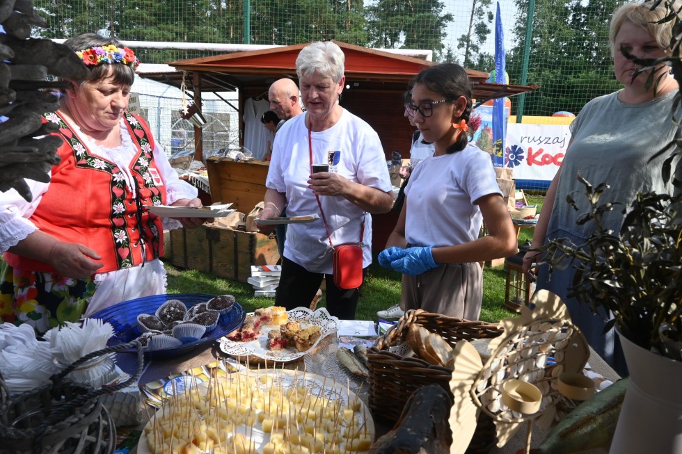 Powiat Nowodworski na Dożynkach Wojewódzkich w Szemudzie.